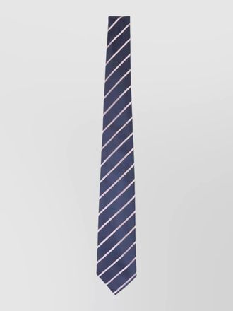 Kiton silk striped tie
