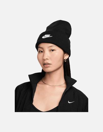 Nike Mens Nike Unisex Adult Futura Peak Beanie - Black/Multi - Size: ONE size