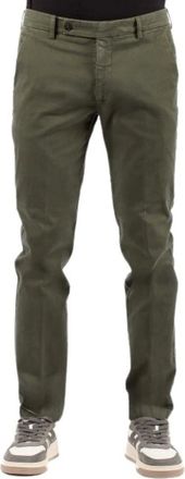 Berwich Uomo, Pantaloni, Verde, XS, new