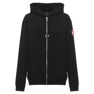 Canada Goose Hooded Sweatshirt - Heren - Hoodies - Zwart - M - Katoen - Hoodies & sweatvesten
