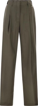 Herno broek van tropische wol