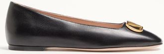 Valentino Garavani Ballerina VLogo Signature In Nappa Donna NERO 35.5