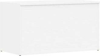 vidaXL Storage Chest White 84x42x46 cm Engineered Wood Vidaxl