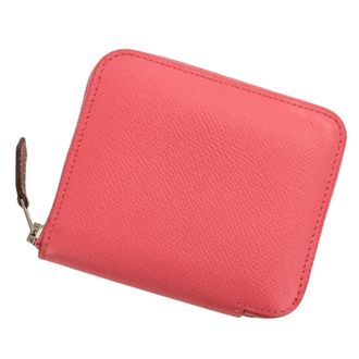 Herm&egrave;s Pink Rose Azalee Epsom Leather Coin Purse/Coin Case (Pre-Owned)