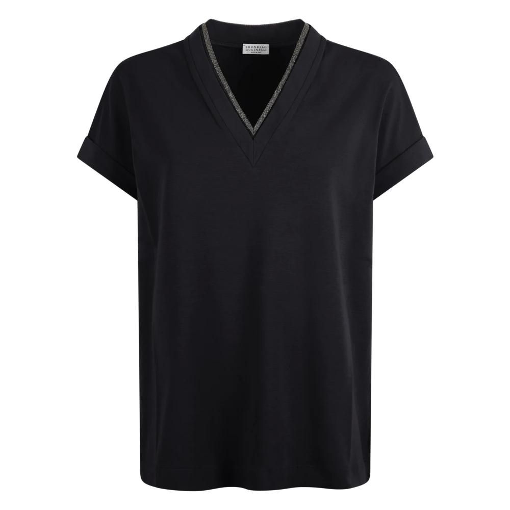 Maglietta Con Scollo A V Basic Rossa, HOUSE, 2860M-83M