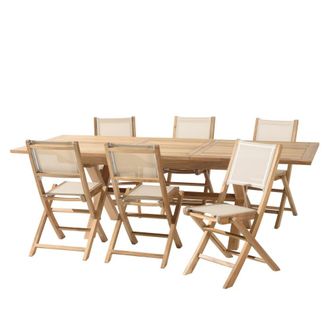 Macabane Conjunto de sal&oacute;n de jard&iacute;n para 8/10 personas