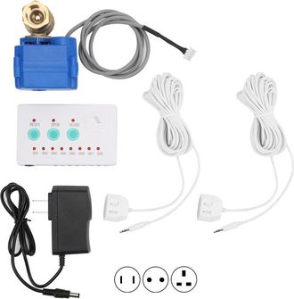 OEM Sensor De Fugas De Agua, 1 V&aacute;lvula, Alarma Sonora Bidireccional, Sistema De Detecci&oacute;n De Desbordamiento Dom&eacute;stico