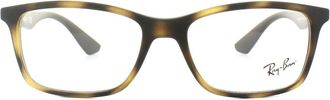 Ray-Ban Unisex Glasses Frames 7047 5573 Matt Havana Mens 54mm - Brown - One Size