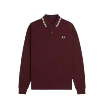 Fred Perry Polo Shirts, male, Brown, Size: XL Twin Tipped Shirt