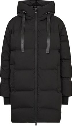 Mos Mosh Nova Square Down Coat - Dames - Dons jassen - Zwart - XL - Polyester - Jassen
