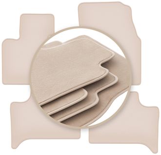 OEM Alfombrillas Beige Premium Para Bmw X5 E53 2wd 1999-2006