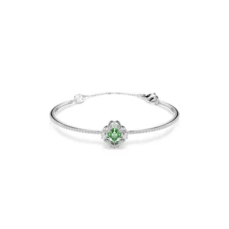 Swarovski Una Sparkling Dc Vrouwen Base Metal Armband - Zilver 5757791