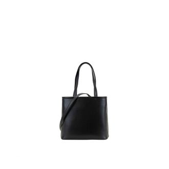 Prada Womens Calfskin Tote Black Calf Leather