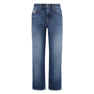 Diesel Straight Jeans, female, Blue, Size: W25 Vintage D-Air boyfriend jeans
