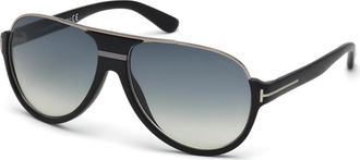 Tom Ford Dimitry Zonnebril - Heren - Zonnebrillen - Zwart - 59 MM - Accessoires