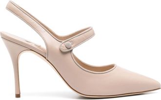 Manolo Blahnik 90 mm Campari pumps - Beige