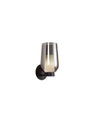 Mantra Mantra Aplique De Pared Nora De Cristal 1 Luz El Champ E27 - Blanco/madera, Negro/m&aacute;rmol, Oro/blanco