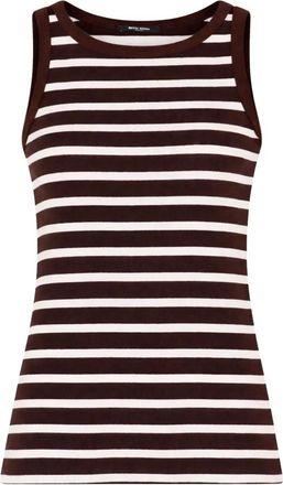 Bruuns Bazaar Iguanura BB Boat Neck Blouse - Dames - Tops zonder mouwen - Veelkleurig - S - Tops