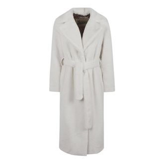 Herno Belted Coats, female, White, XS, Belted Coat