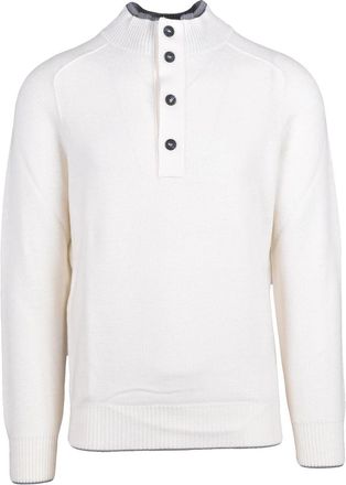 KANGRA Mock Neck Pullover in Extrafine Merino Wool