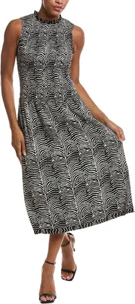 Velvet Velvet By Graham & Spencer Katherine Flower Midi Dress
