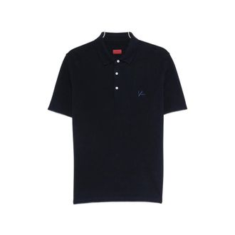 Isaia Logo-detail Polo Shirt