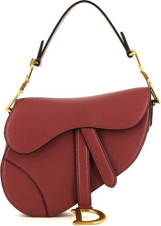 Dior small Saddle shoulder bag - women - Leather - One Size - Pink