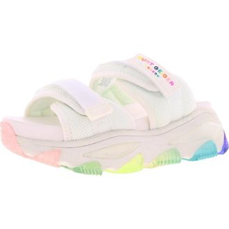 Kurt Geiger Lettie Slide, White Fabric, 7 UK