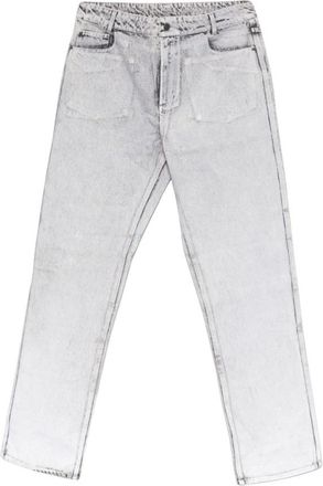 Daily Paper Clothing Amba Wax Relaxed Jeans - Heren - Loose Fit Jeans - Grijs - XL - Katoen - Jeans