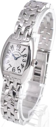 Franck Muller Cintree Curvex Quartz Stainless Steel Watch (Pre-Owned)