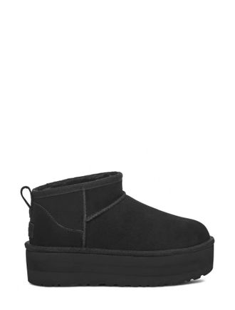 UGG flache Schuhe schwarz