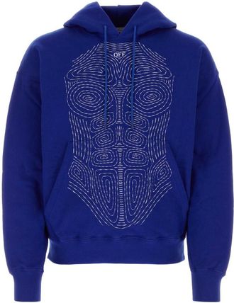 Blue Off-white Hoodies: Shop up to −72% | Stylight