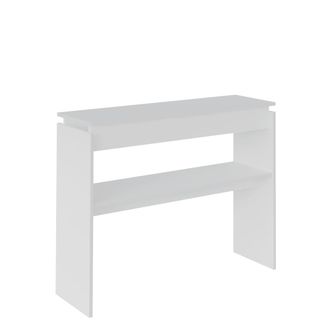 Pondecor Interiorismo Mueble recibidor tacre en mdf lacado blanco texturizado
