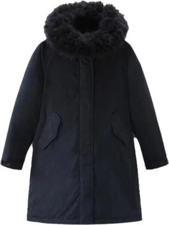 Woolrich Keystone Parka - Dames - Parka Jassen - Blauw - XL - Polyester - Jassen