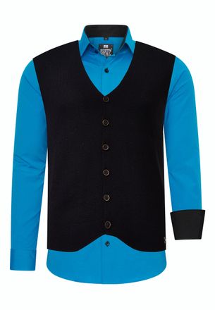 Rusty Neal Tweedelig pak met overhemd en vest