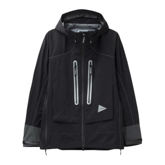 And Wander Light Jackets, male, Black, Size: 2XL Sweaters