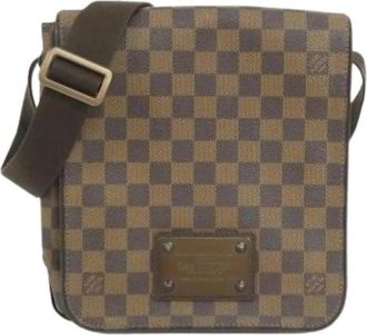 Louis Vuitton Pre-owned Canvas Schoudertas - Dames - Vintage Schoudertas - Bruin - ONE Size - Vintage