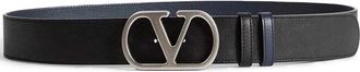 Valentino Belts - Heren - Riemen - Zwart - 90 CM - Accessoires