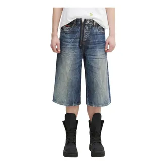Martine Rose Shorts in Jeans con Zip - - Shorts - Uomo - Blu - XS