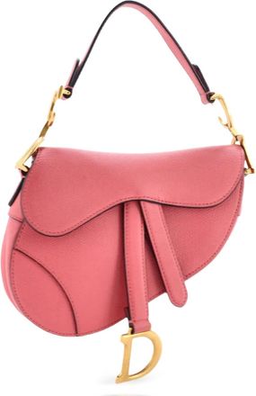 Dior Saddle Handbag Leather Mini shoulder bag - Roze