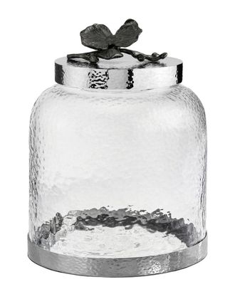 Michael Aram Black Orchid Cookie Jar