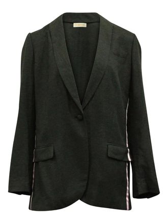 Tory Burch Blazer a righe - Nero