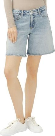 Silver Jeans Co Loose & Low Denim Shorts in Santa Rosa at Nordstrom, Size 25