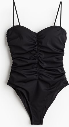 H&M Medium Shape Badeanzug - Schwarz