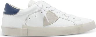 Philippe Model Prsx Logo Leather Sneakers
