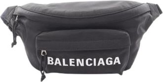 Balenciaga Pre-owned Belt Bags, male, Black, Size: ONE SIZE Pre-owned Vintage Fanny Pack