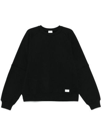 Saint Laurent cotton sweatshirt - Black
