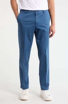 BOSS Kane Stretch Cotton Chino Pants in Medium Blue at Nordstrom Rack, Size 36