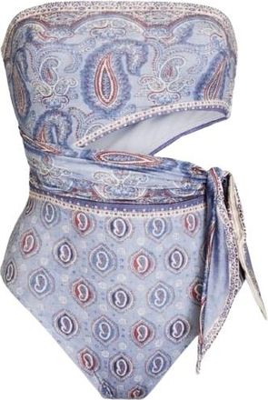 Zimmermann Vitali Scarf Tie One Piece Bathing Suit Size XL
