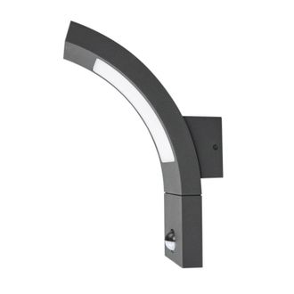 Lucande Lucande - L&aacute;mpara De Pared Exterior juvia En Negro Aluminio
